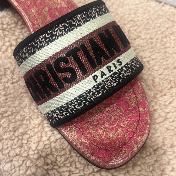 Christian Dior DWAY HEELED SLIDE New in box - Picture 7 of 13